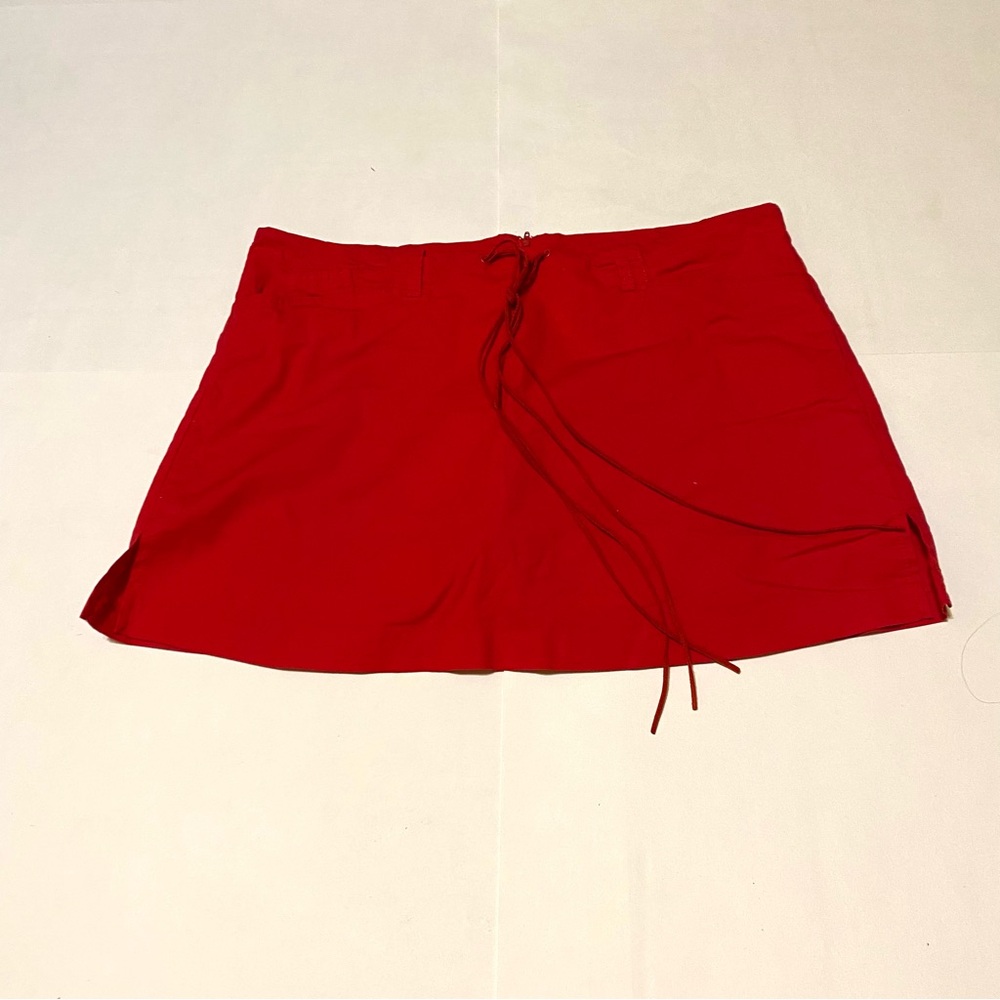 ⭐️Vibrant Red Mini Skorts
